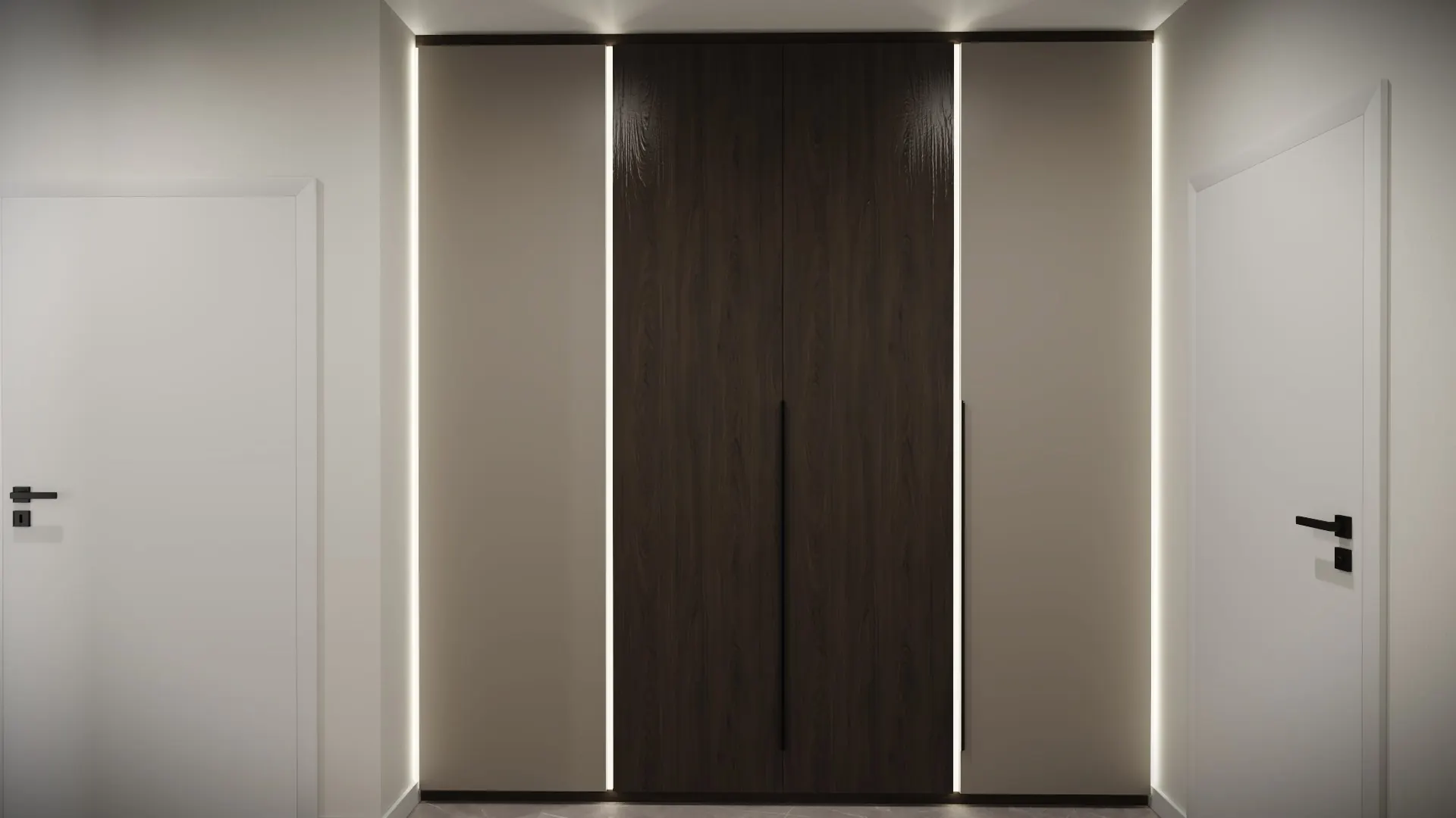 Projekt szafy – nowoczesna wizualizacja szafy